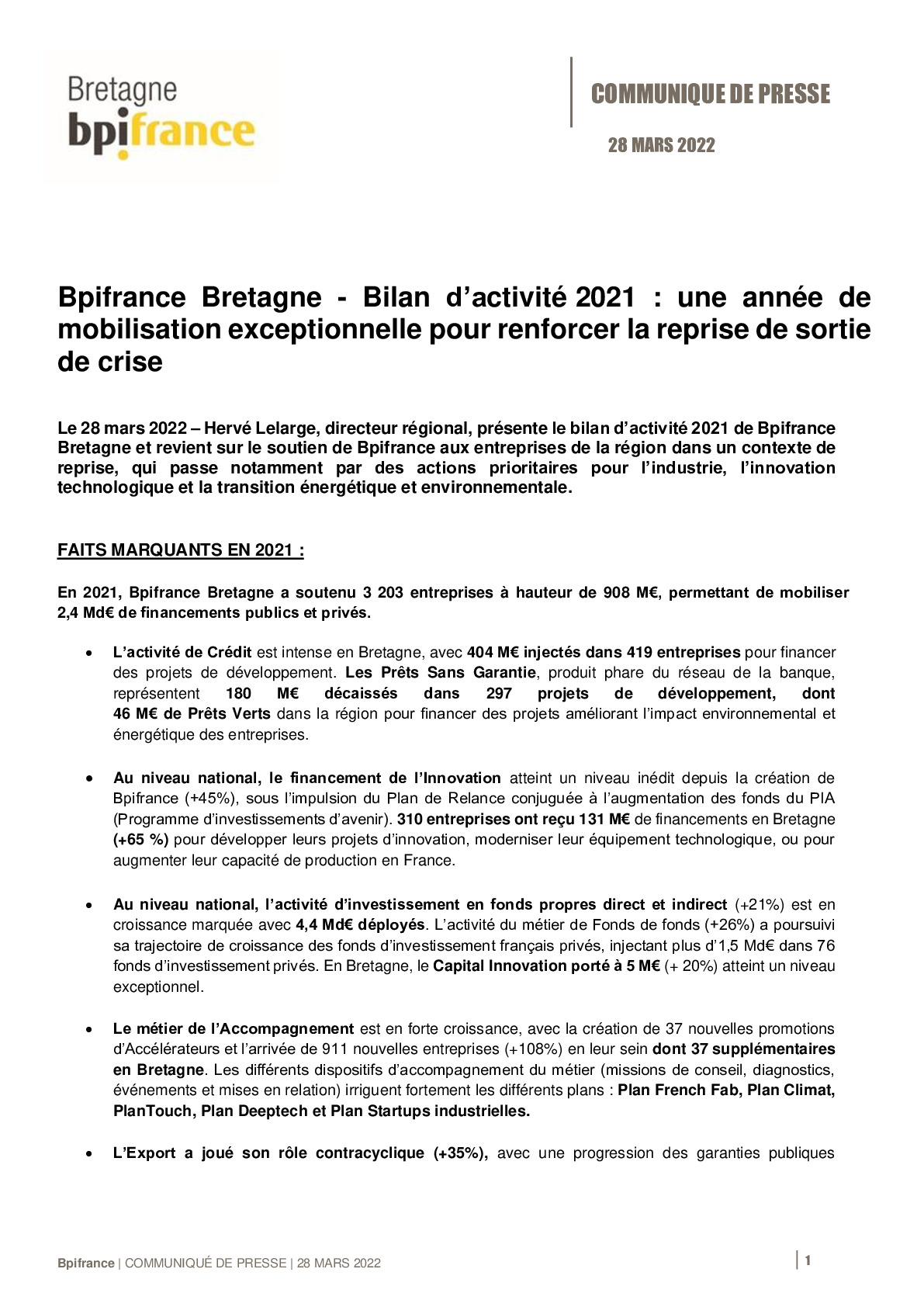 2022 03 28 – Communique de presse Bilan dactivite 2021 – Bpifrance Bretagne-pdf