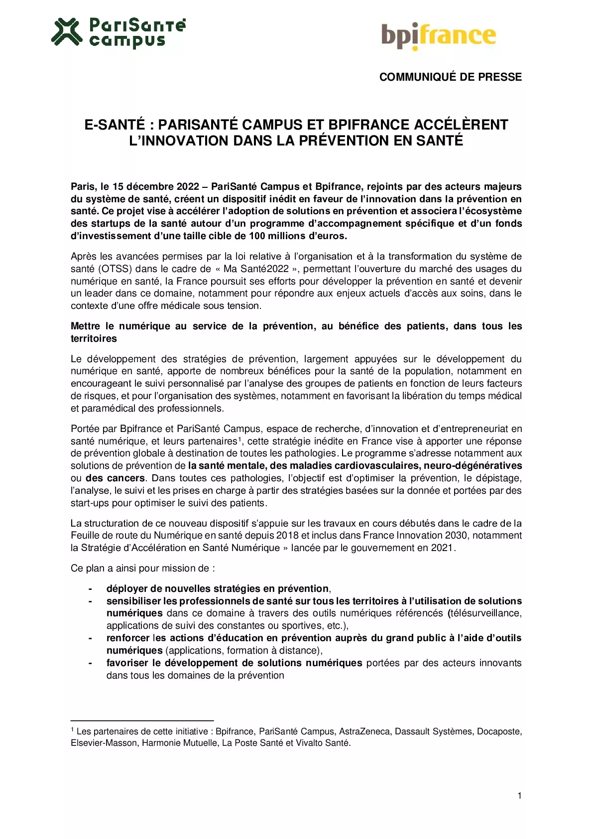 2022 12 15 CP_E-SANTÉ  PARISANTÉ CAMPUS BPIFRANCE ACCÉLÈRENT LINNOVATION DANS LA PRÉVENTION EN SANTÉ.pdf