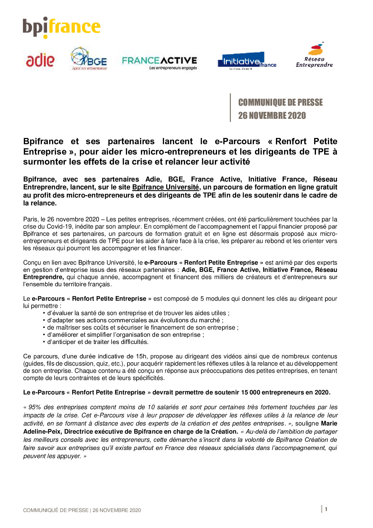 2020 11 26 – CP Bpifrance E-Parcours Renfort PE -pdf