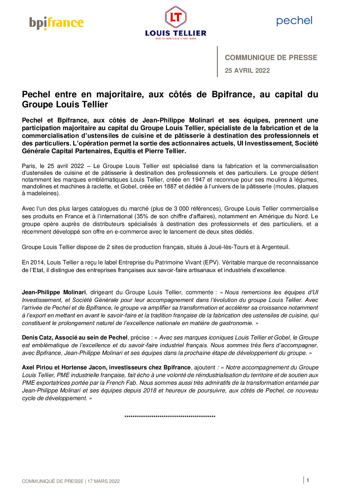 2022 04 25 – CP Groupe Louis Tellier – Pechel Bpifrance-pdf