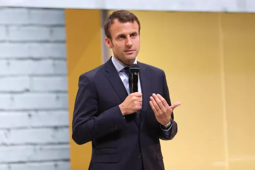 Macron - Crédit photo : Margot L'hermite