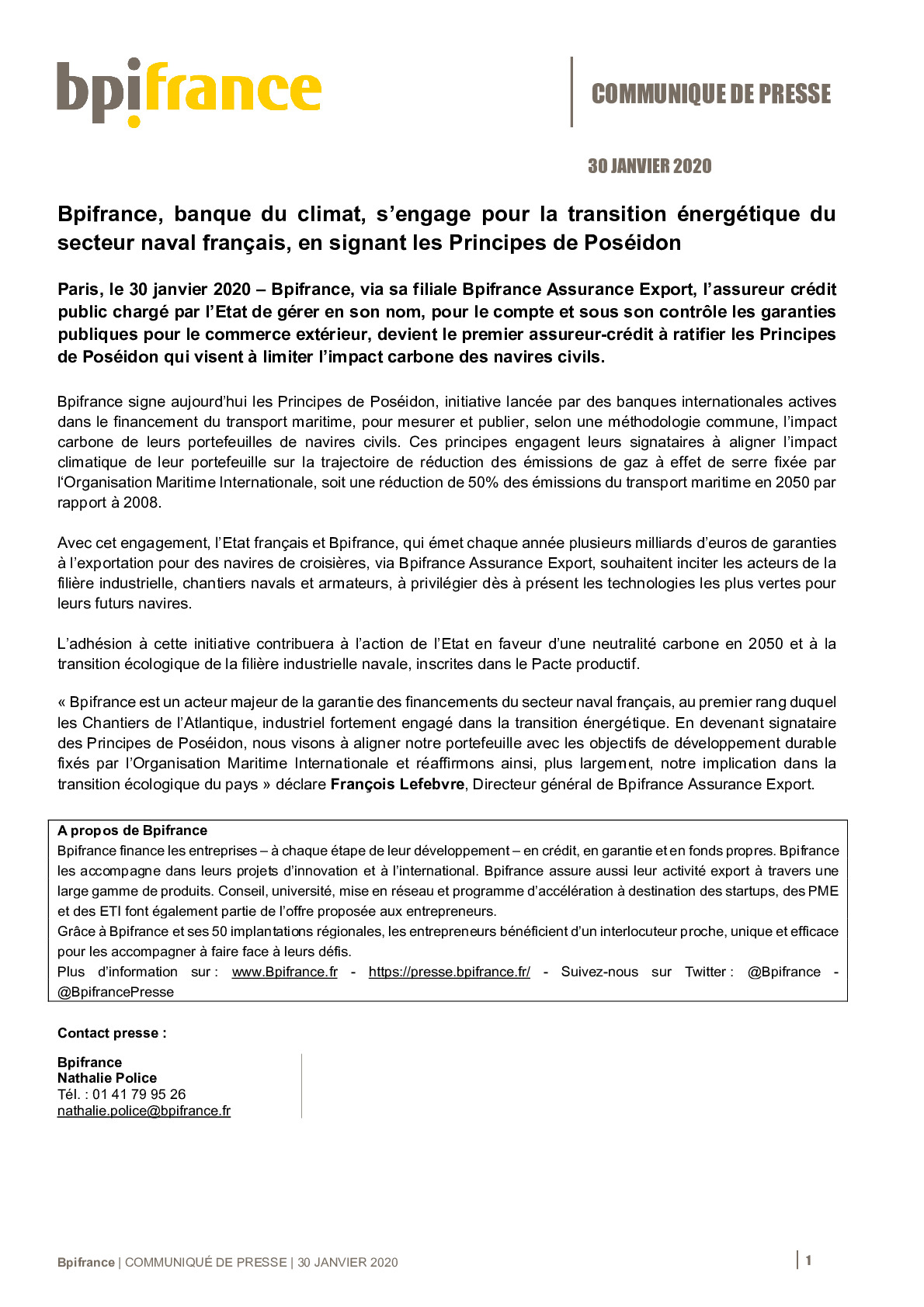 2020 01 30 – CP – Bpifrance ratifie les Principes de Poseidon-pdf