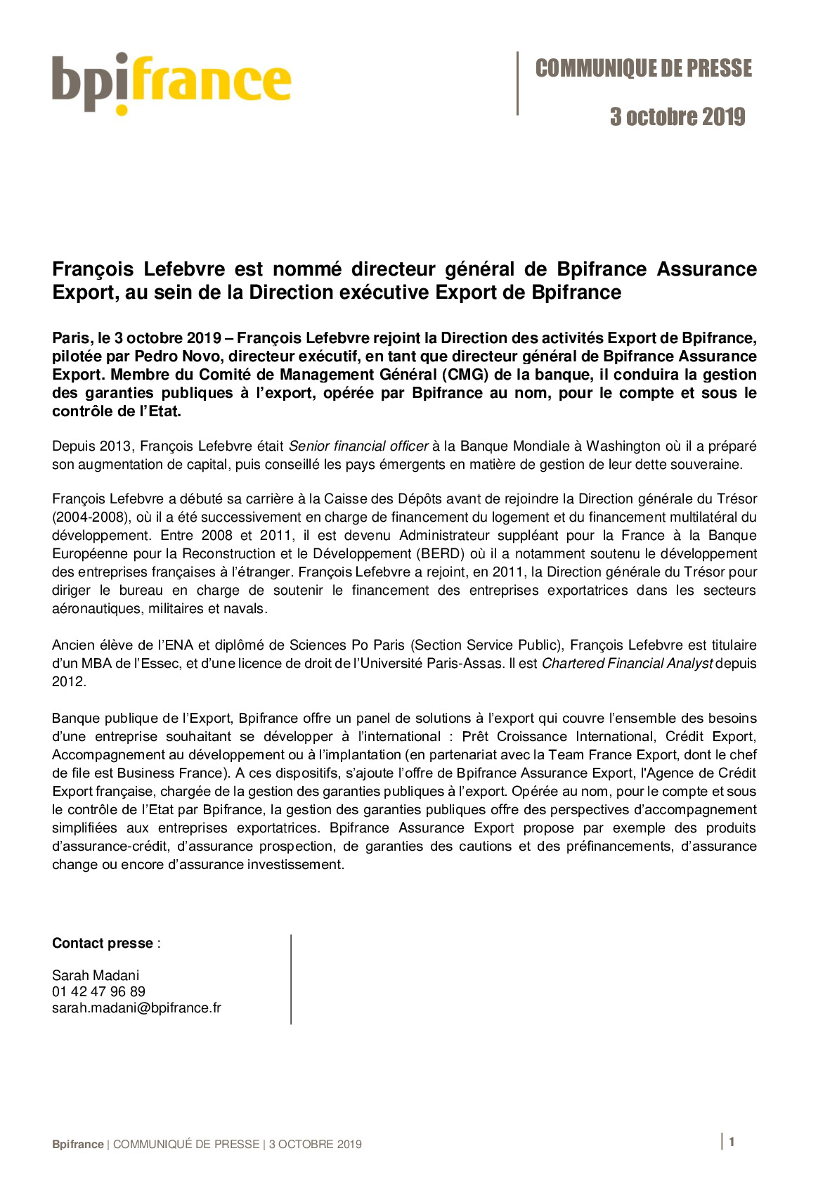 2019 10 03 – CP Bpifrance Nomination Francois Lefebvre-pdf