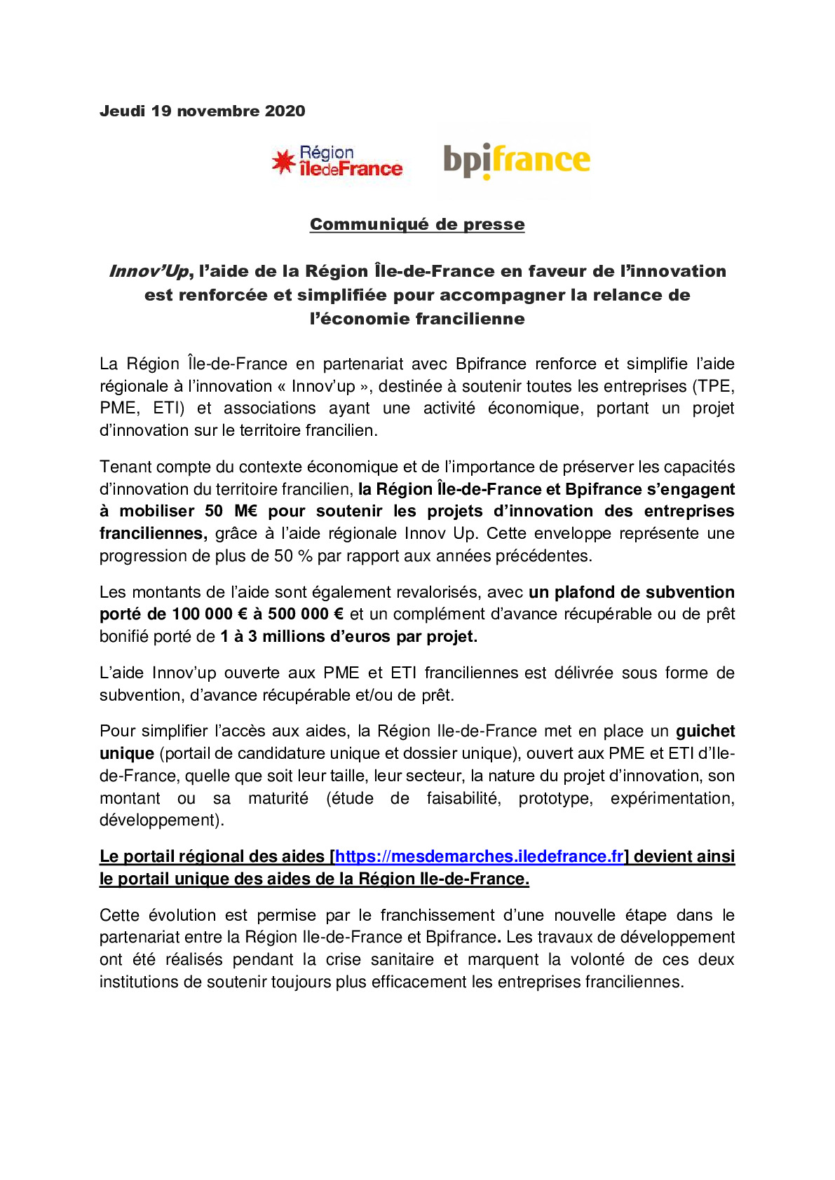 Communique de presse – InnovUp -pdf