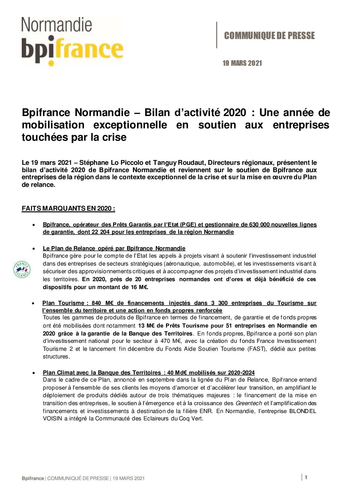 2021 03 19 – CP Bilan 2020 Bpifrance – Region Normandie-pdf