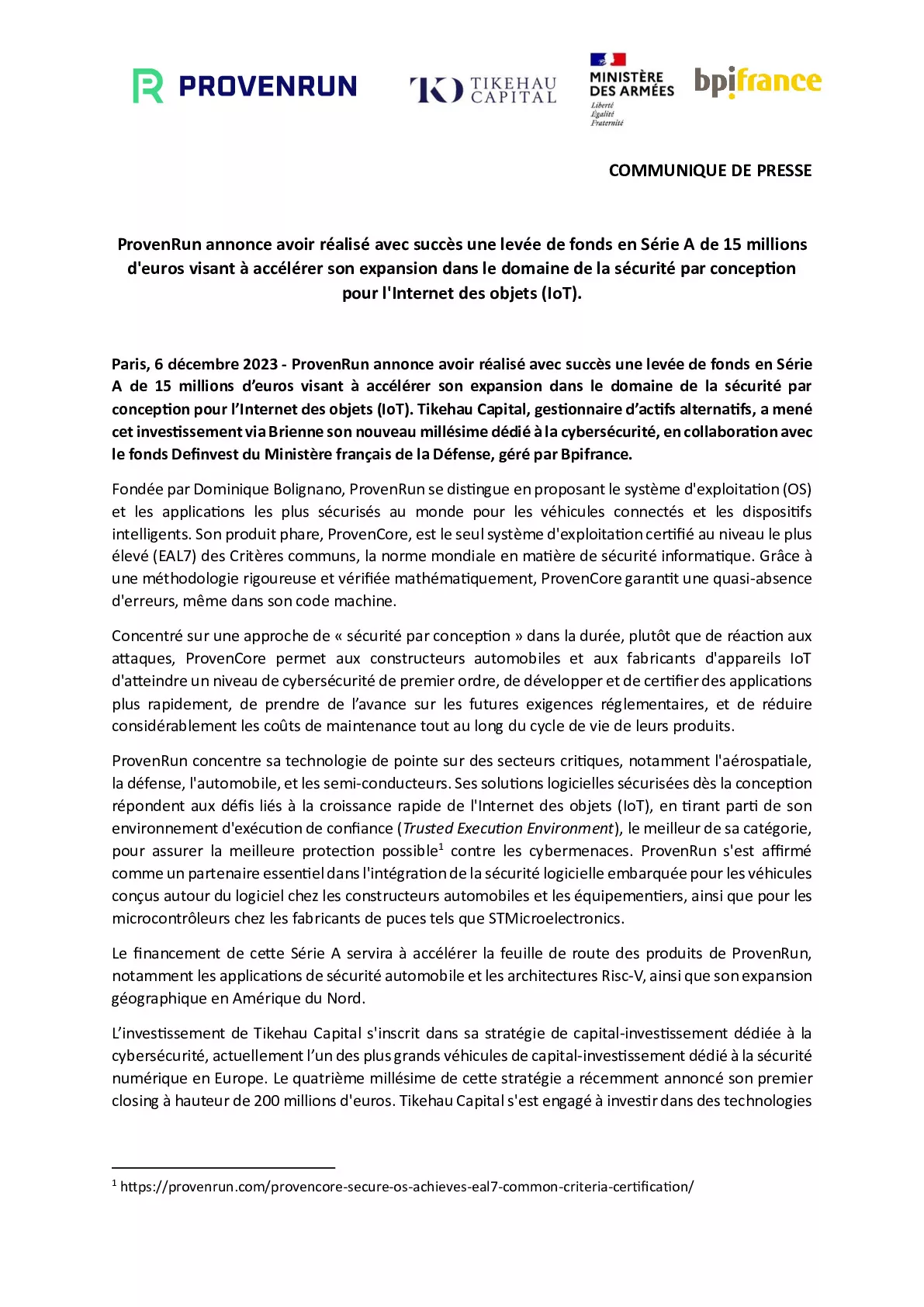 20231206 CP ProvenRun FR -pdf