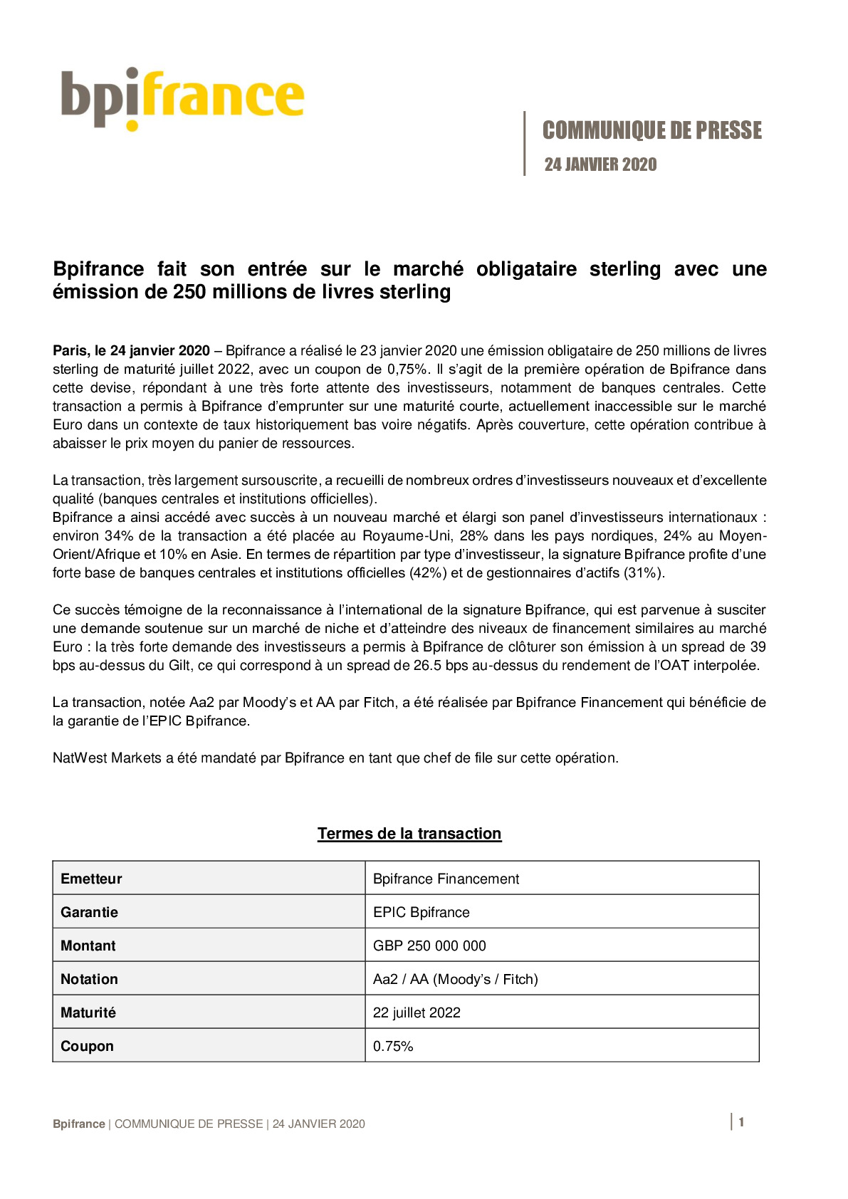 2020 01 24 – CP Emission Obligataire Bpifrance-pdf
