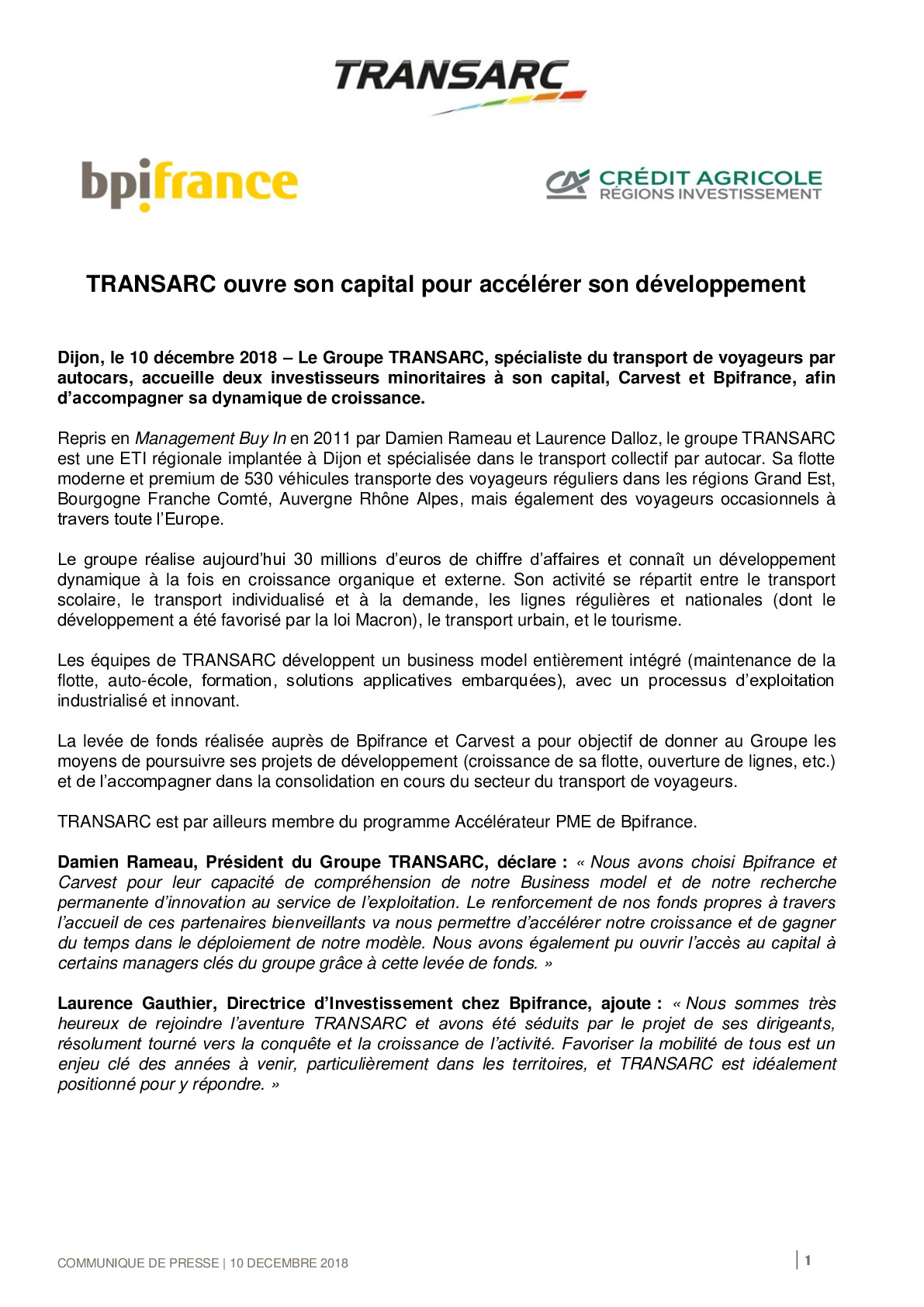 20181210 – Communique de presse Transarc VDEF-pdf