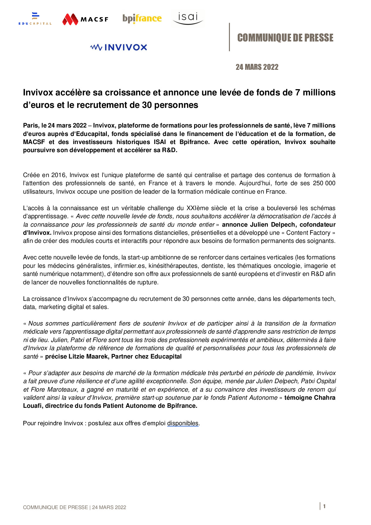 2022 03 24 – Communique de presse Invivox-pdf