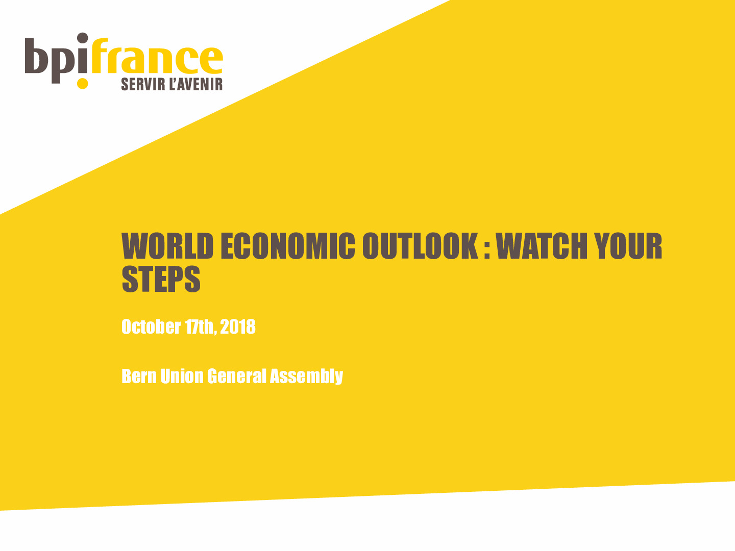 WorldeconomicoutlookbpiBernUnion181017-pdf
