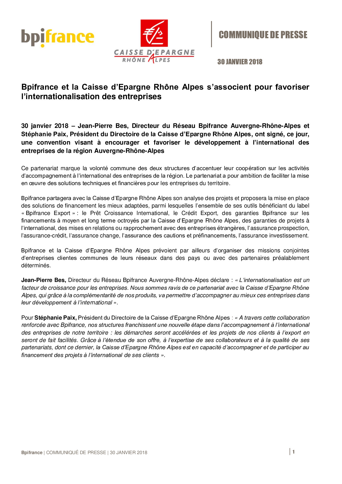 2018 01 30 – CP convention Bpifrance – Caisse dEpargne Rhone Alpes-pdf