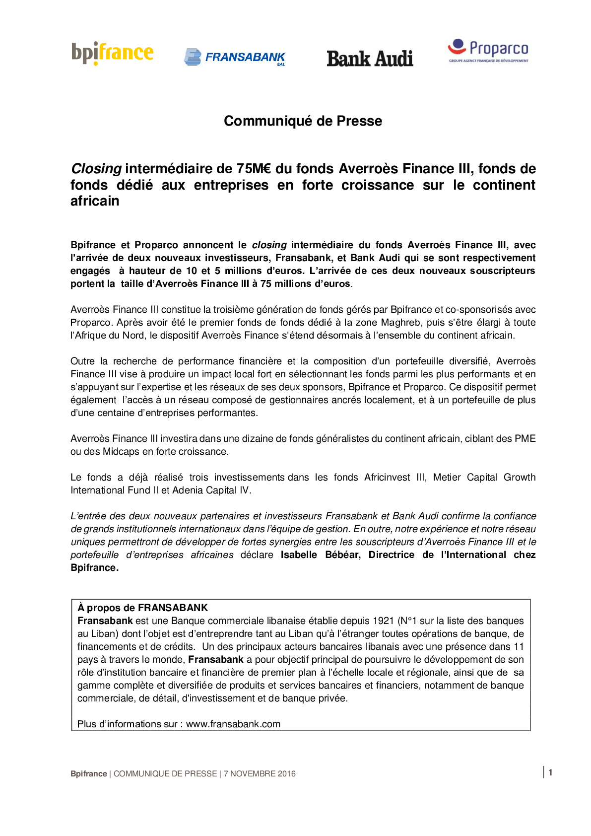 20161107-bpifrance-proparcoafiii-communiquedepresseclosing-pdf
