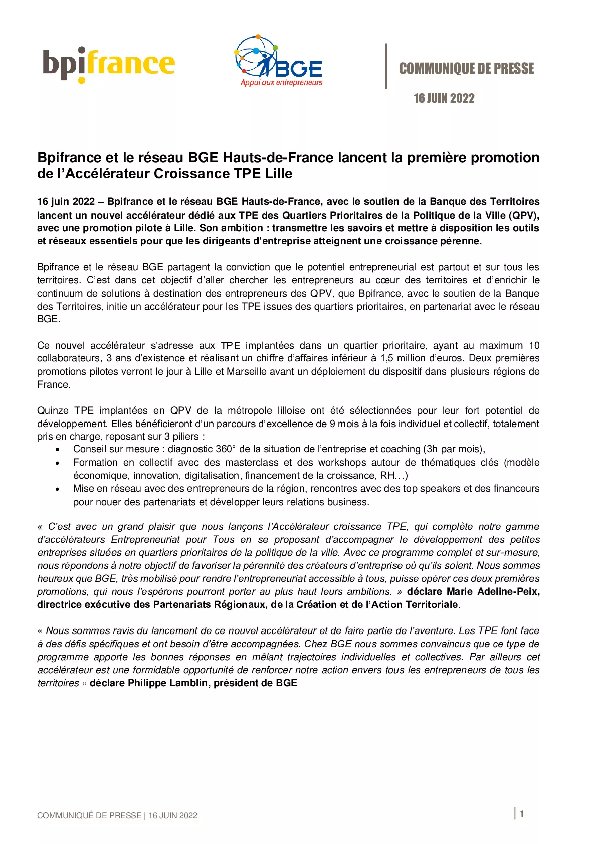 2022 06 16 – Communique de presse Accelerateur Croissance TPE Lille-pdf