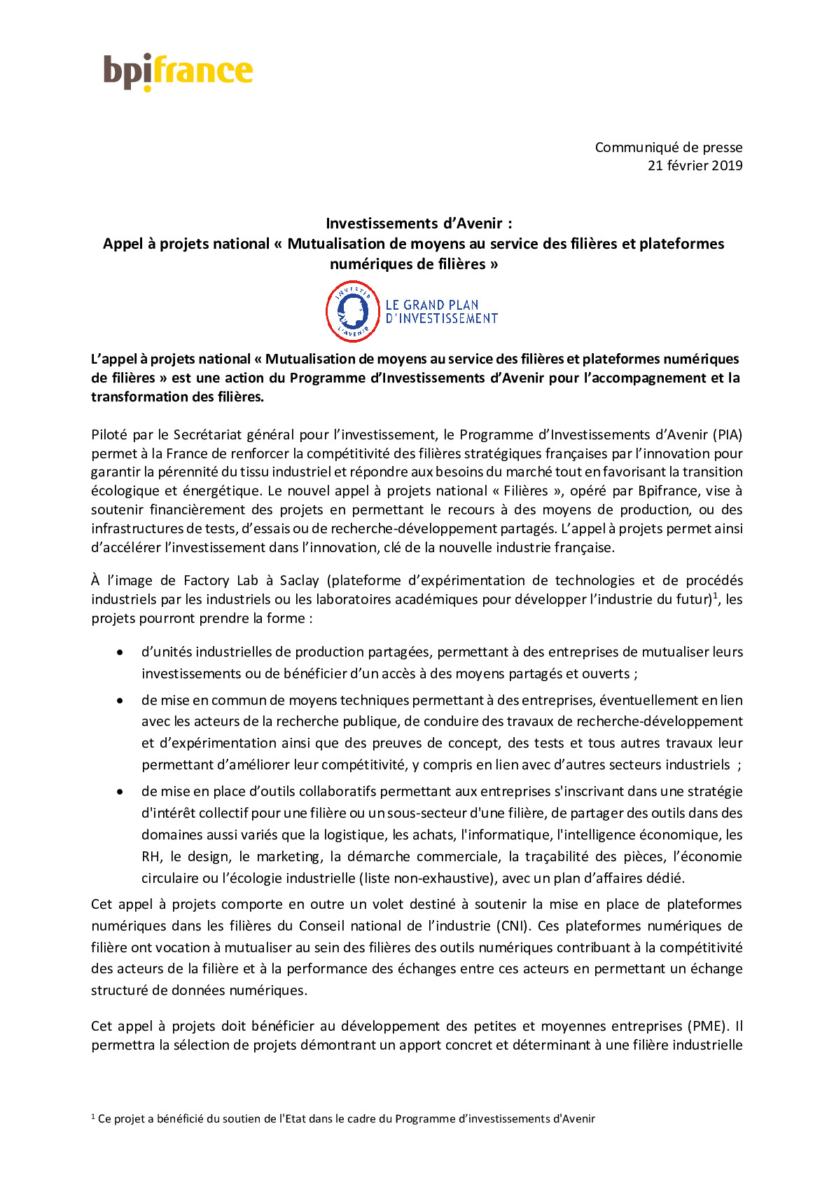2019 02 21 – Appel a Projets Filieres-pdf