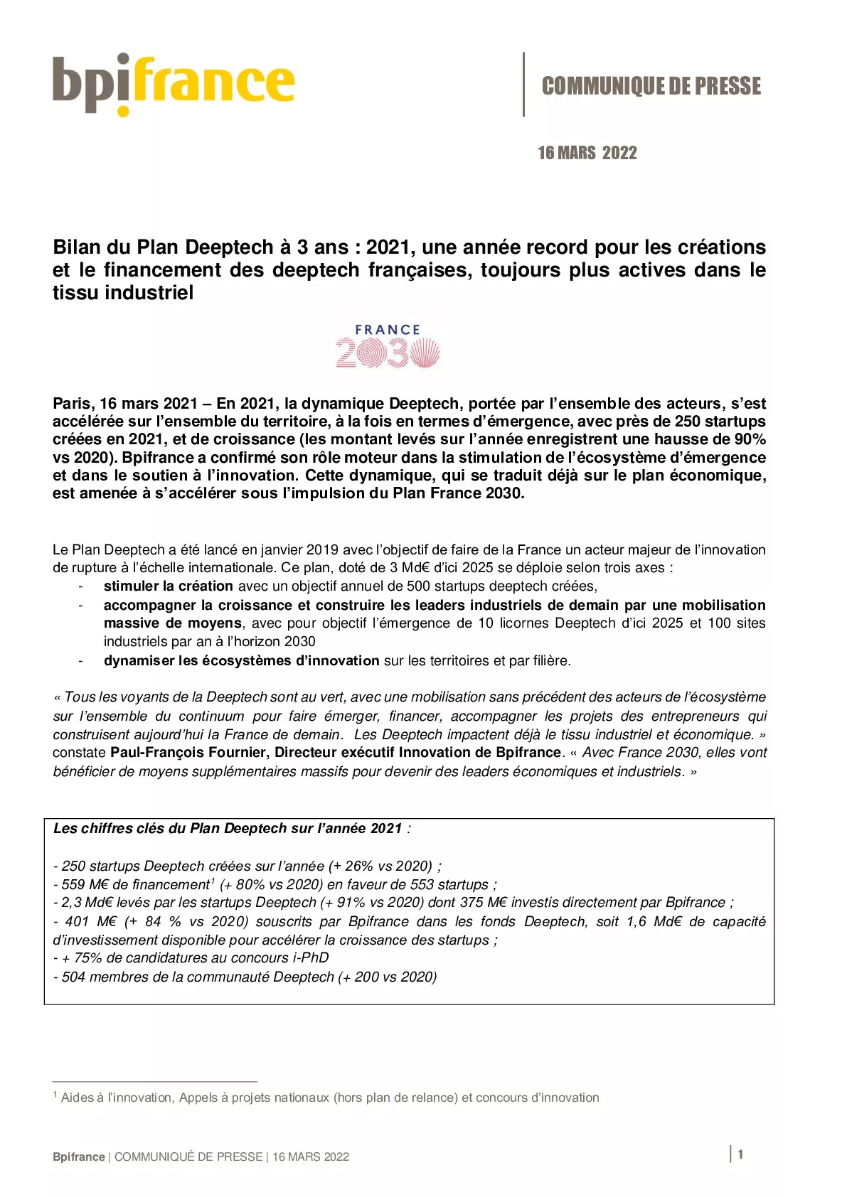 2022 03 16 – CP Bpifrance – Bilan 3 ans du Plan Deeptech-pdf