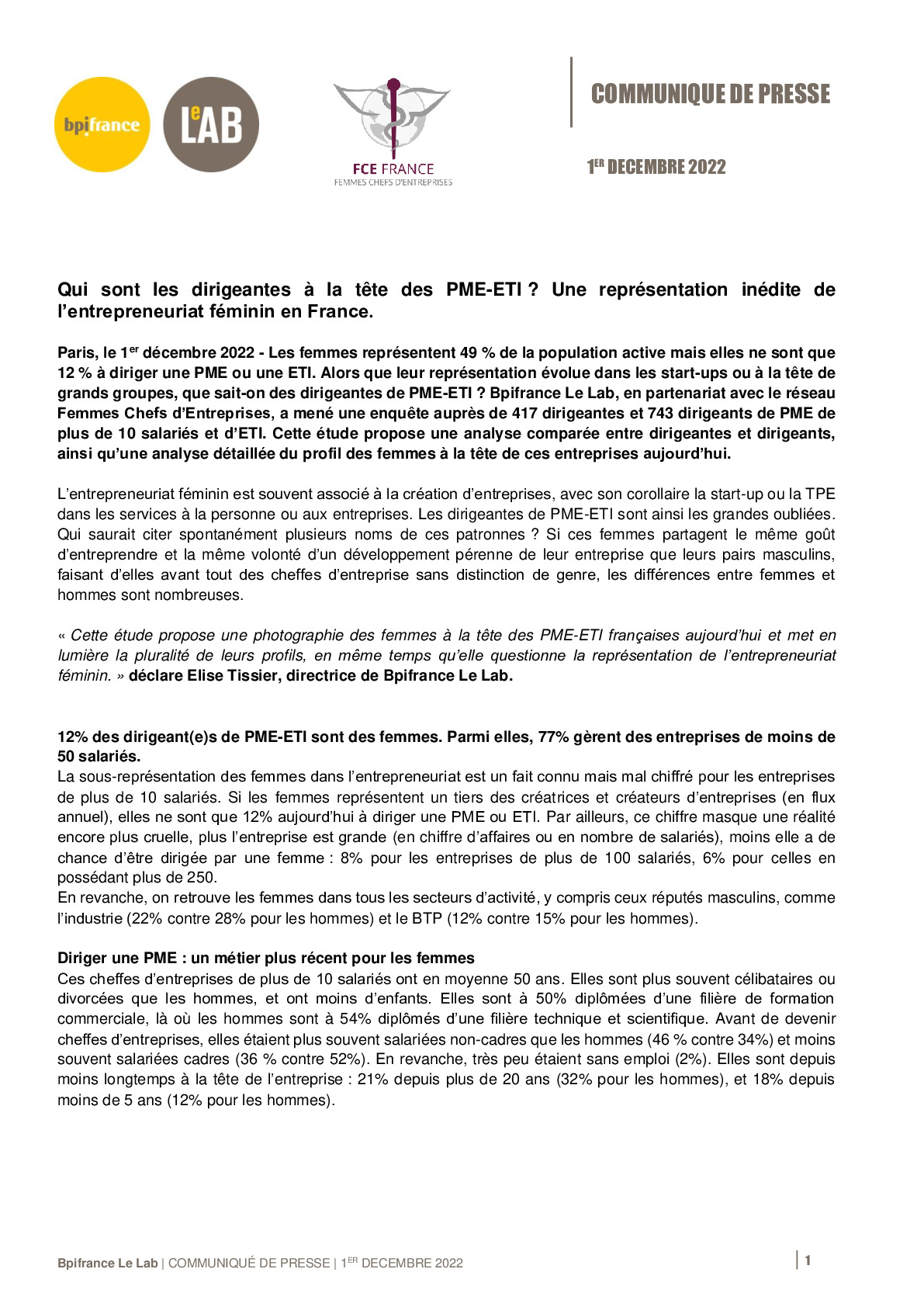 2022 12 01 – CP Etude Bpifrance Le Lab – Dirigeantes dirigeants PME et ETI – Quelles différences.pdf