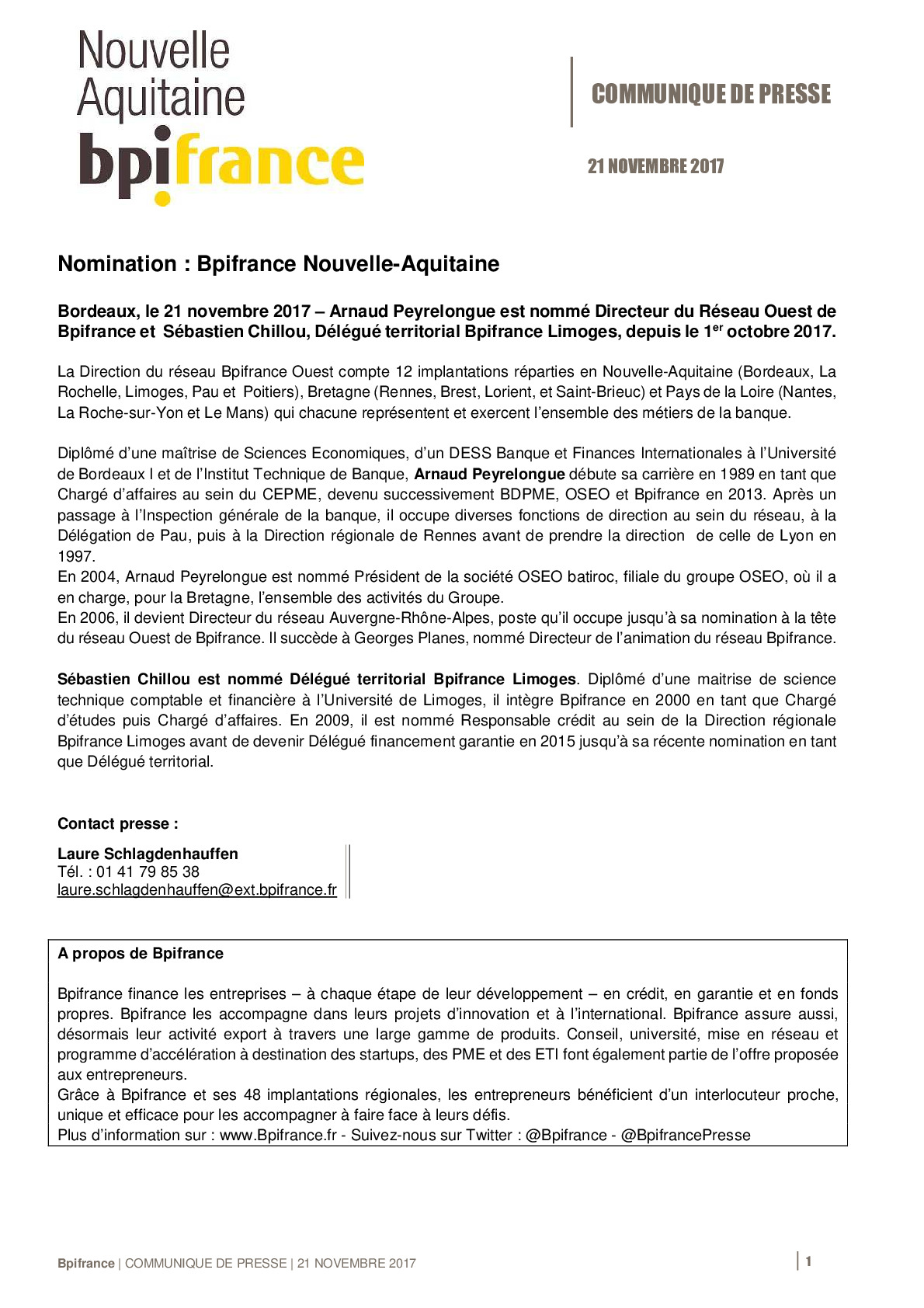 2017 11 21 – CP Bpifrance – Nominations Arnaud Peyrelongue et Sebastien Chillou Nouvelle-Aquitaine-pdf