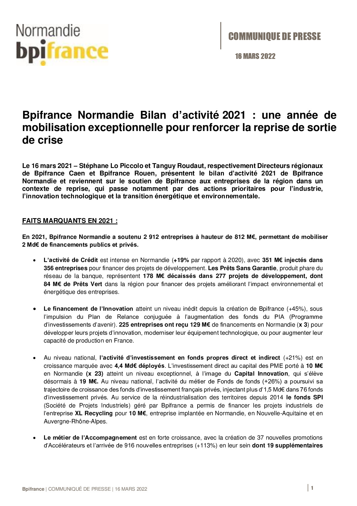 2021 03 16 – CP Bilan dactivite 2021 Bpifrance Normandie-pdf