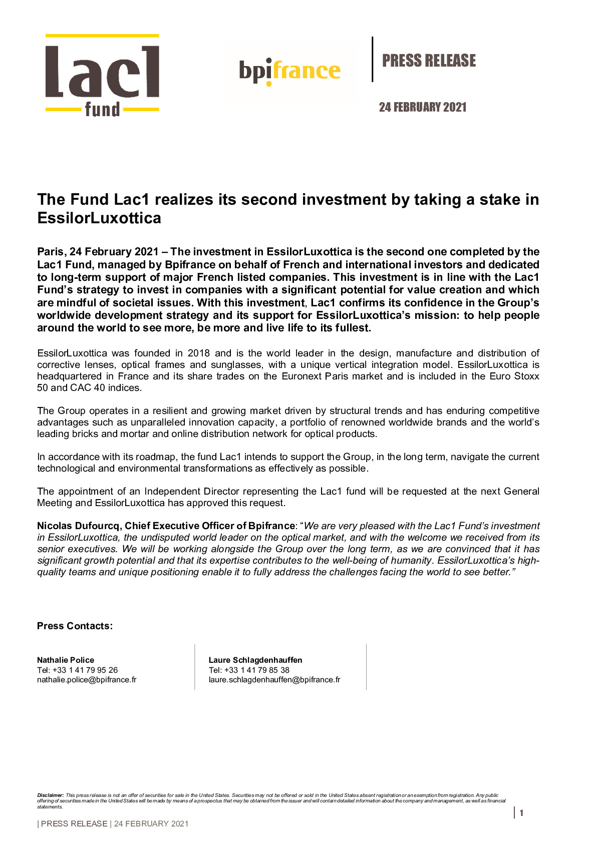 2021-02  24 PR Bpifrance – Lac1 invests in EssilorLuxottica-pdf