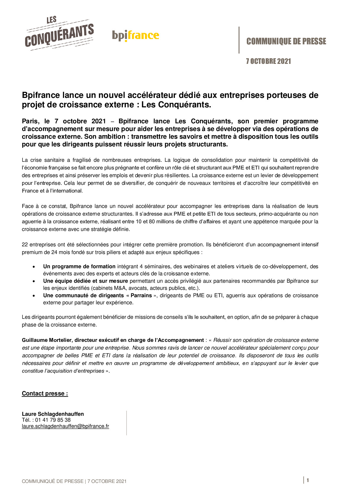 2021 10 07 – Communique de presse Accelerateur Les Conquerants-pdf