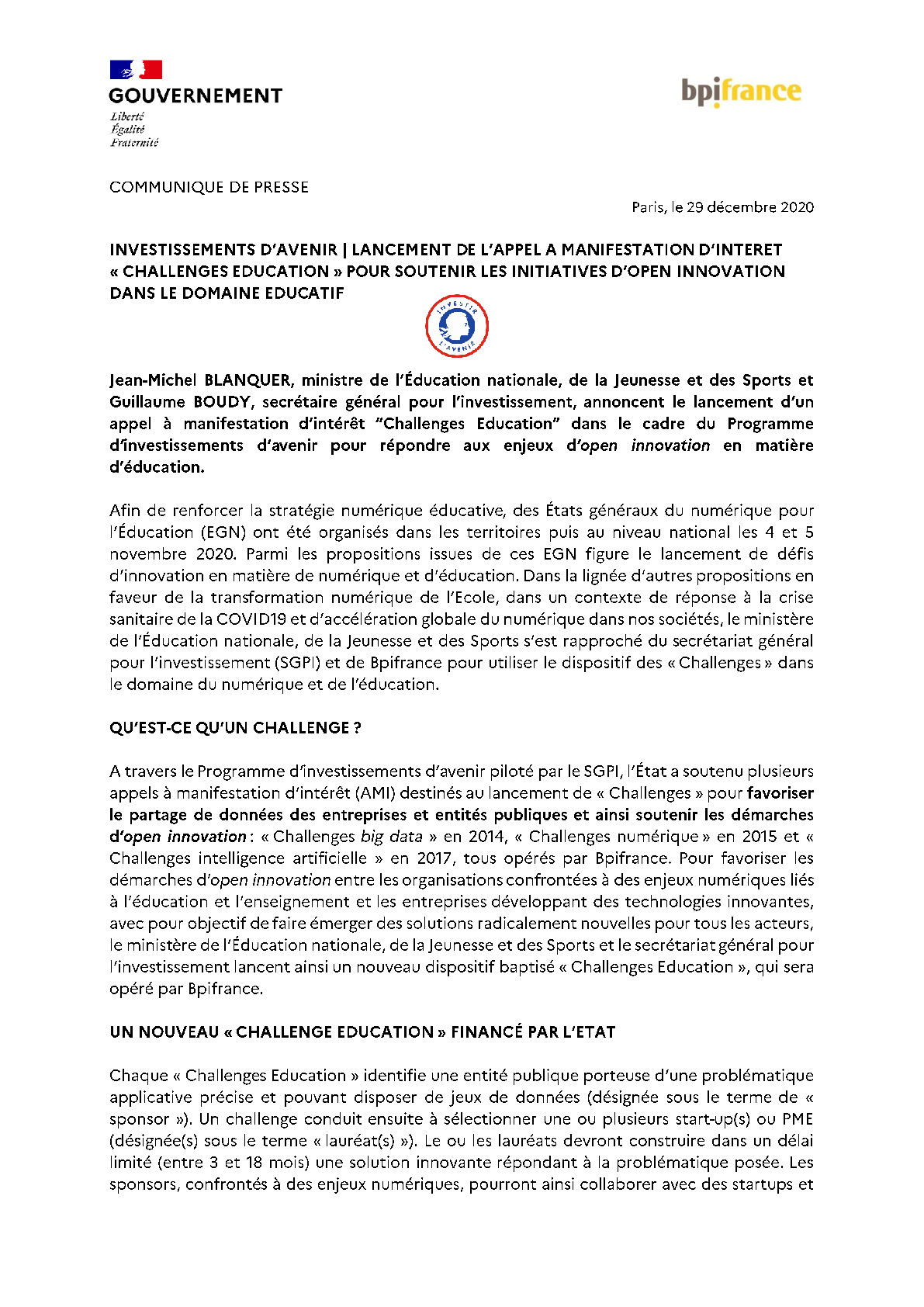 2020 12 29 – CP Challenges Education – SGPI Bpifrance-pdf