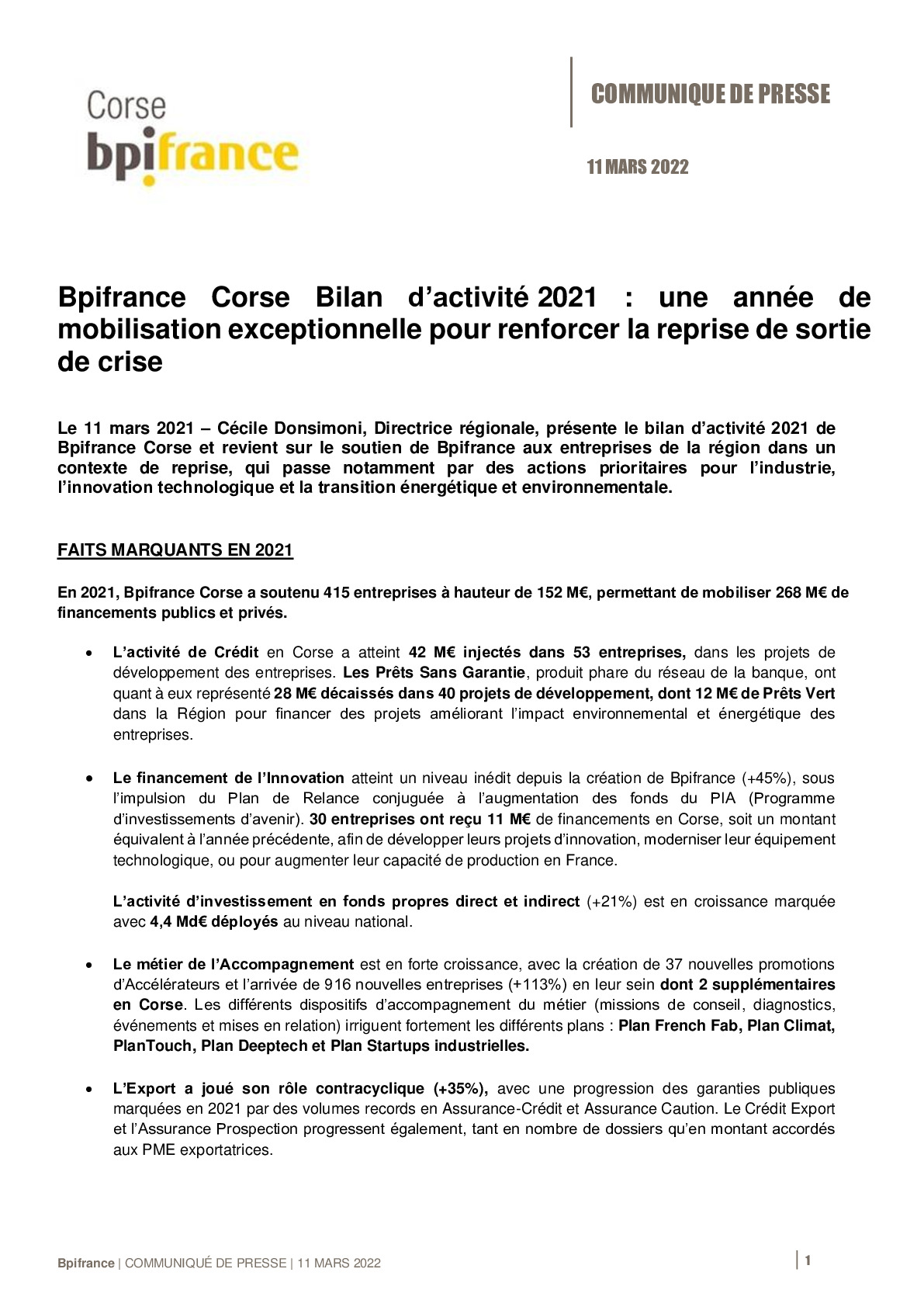 2022 03 11 – Communique de presse Bilan dactivite 2021 Bpifrance Corse-pdf