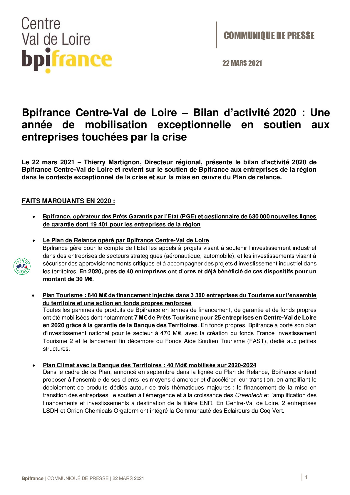 CP Bilan 2020 Bpifrance – Region Centre-Val de Loire -pdf