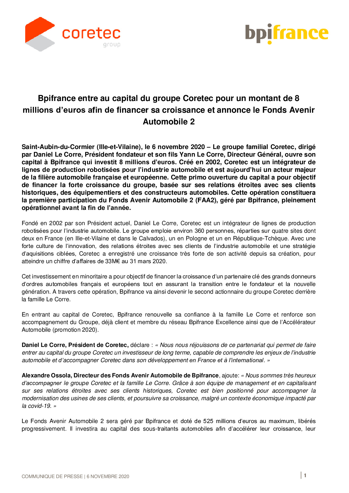 2020 11 06 – CP Bpifrance entre au capital de Coretec-pdf