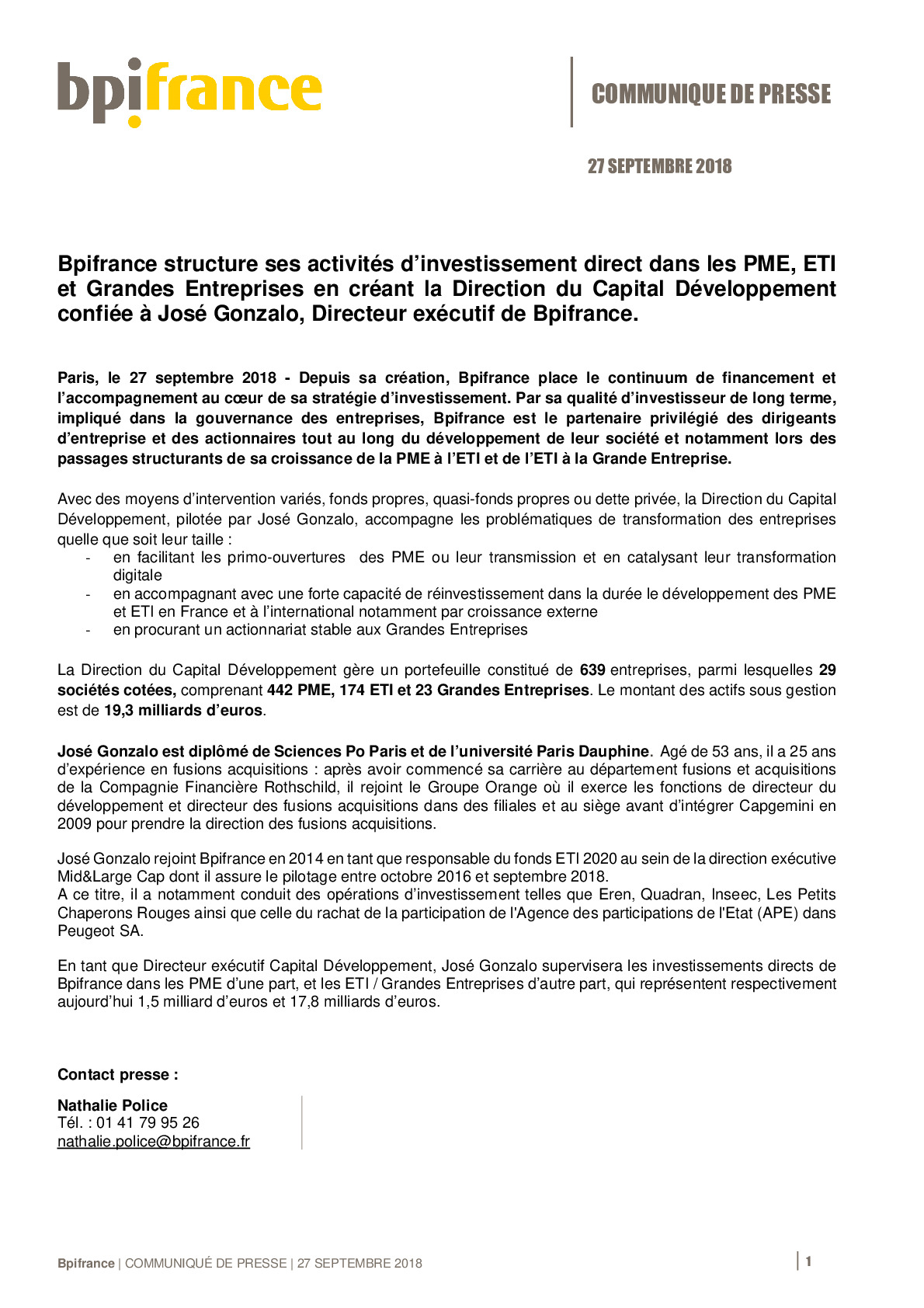2018 09 27 – CP Bpifrance – Jose Gonzalo Directeur executif Capital Developpement-pdf