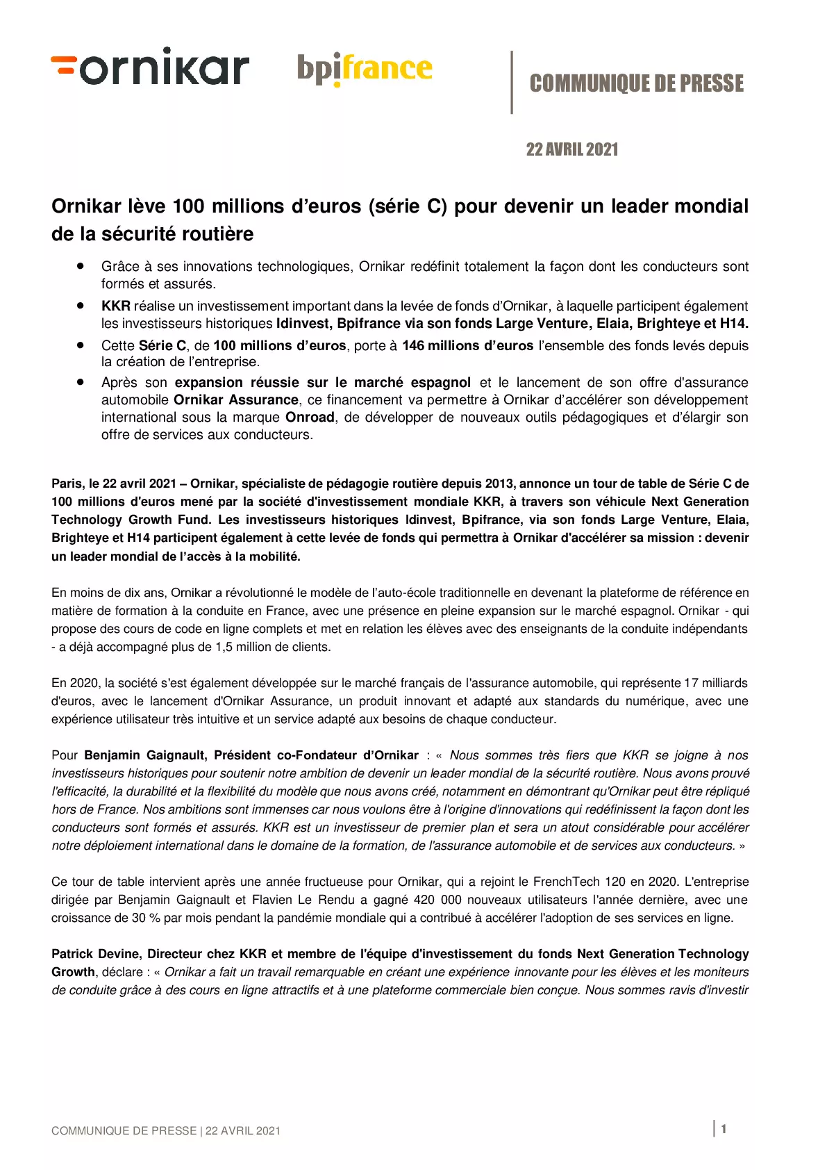 2021 04 22 – Communique de presse Ornikar-pdf