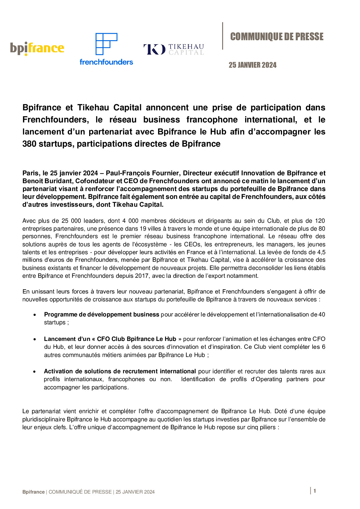 2024 01 25 CP Bpifrance – Partenariat avec frenchfounders-pdf