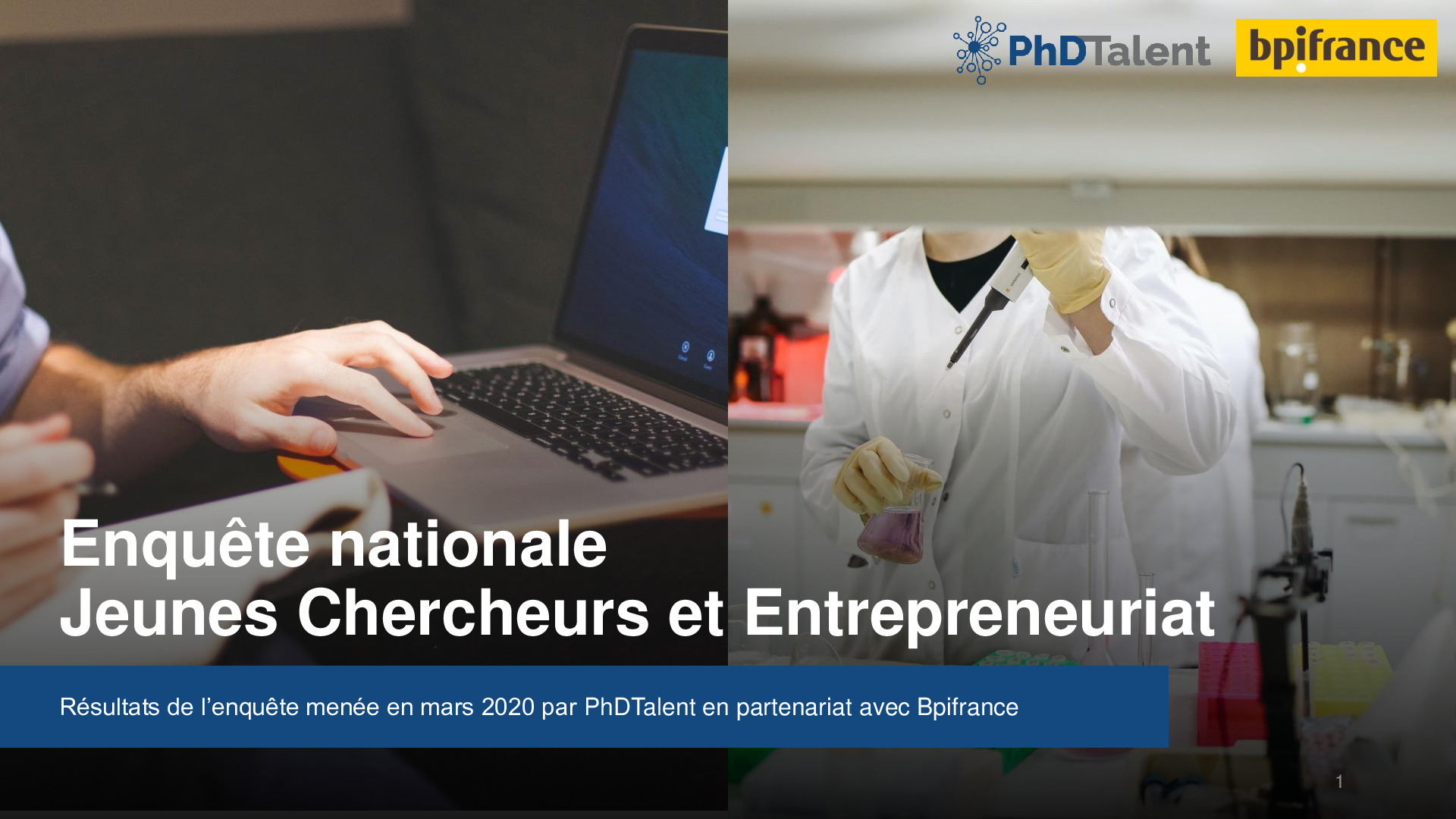Synthese Enquete Jeunes Chercheurs et Entrepreneuriat – PhDTalent – Bpifrance