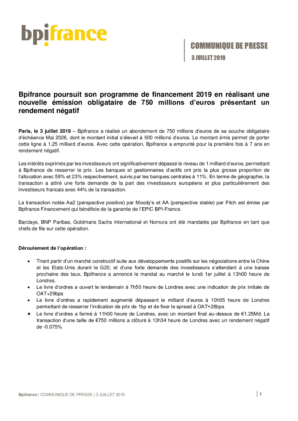 2019 07 03- CP Emission Obligataire Bpifrance-pdf