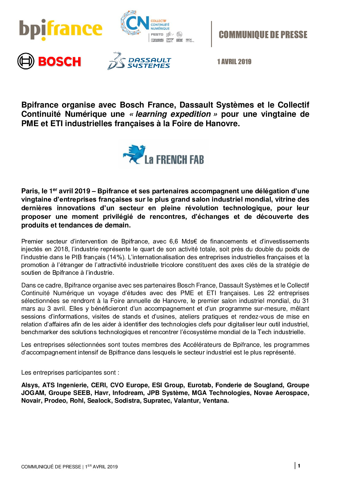 2019 04 01 – CP Learning Expedition Bpifrance Foire de Hanovre-pdf