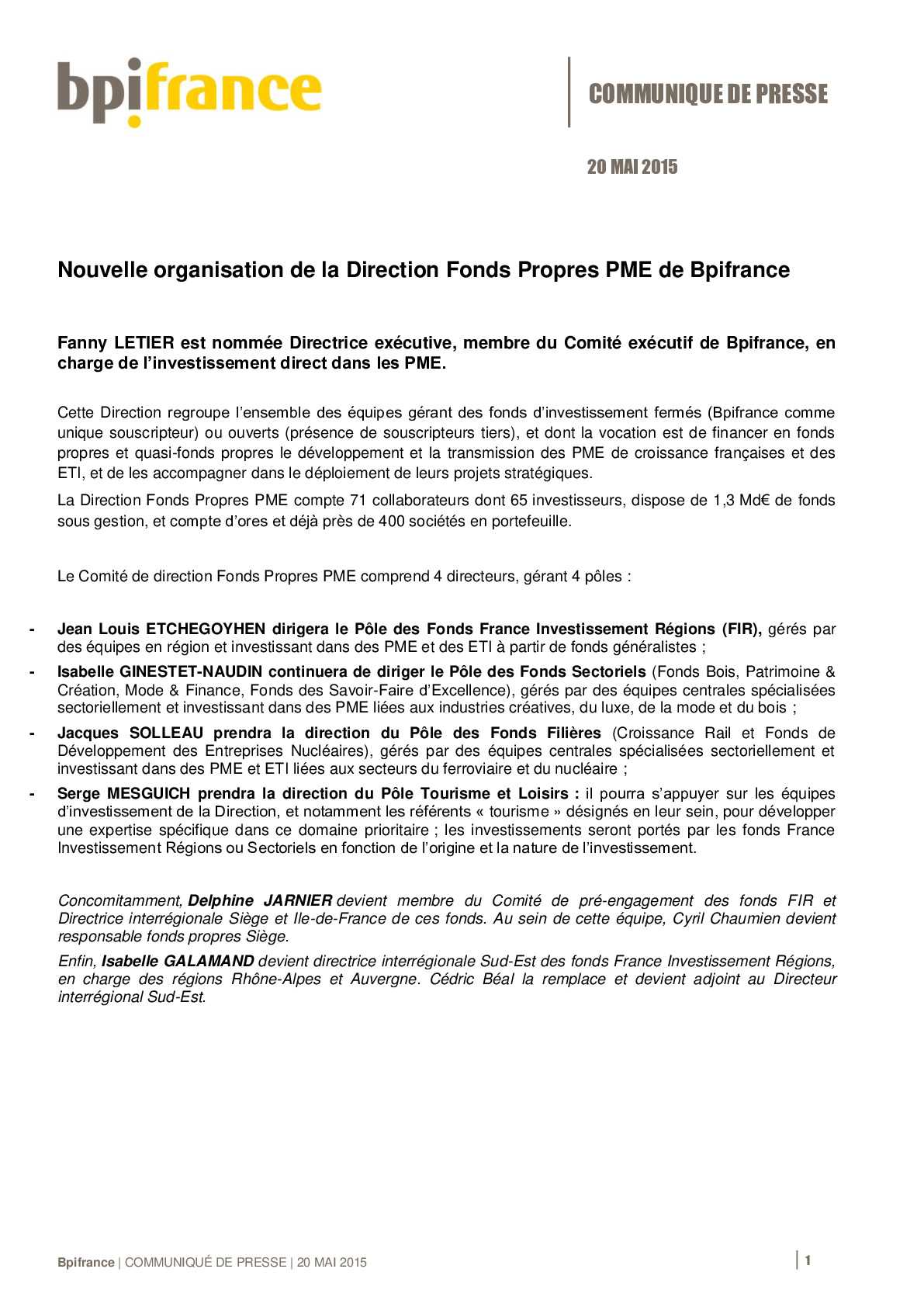 20150520cpbpifrancenouvelleorganisationdirectionfondsproprespme-pdf