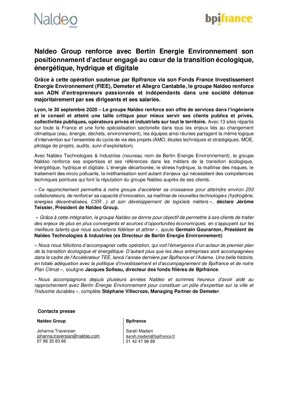 2020 09 30 – CP Naldeo reprend Bertin Energie Environnement-pdf