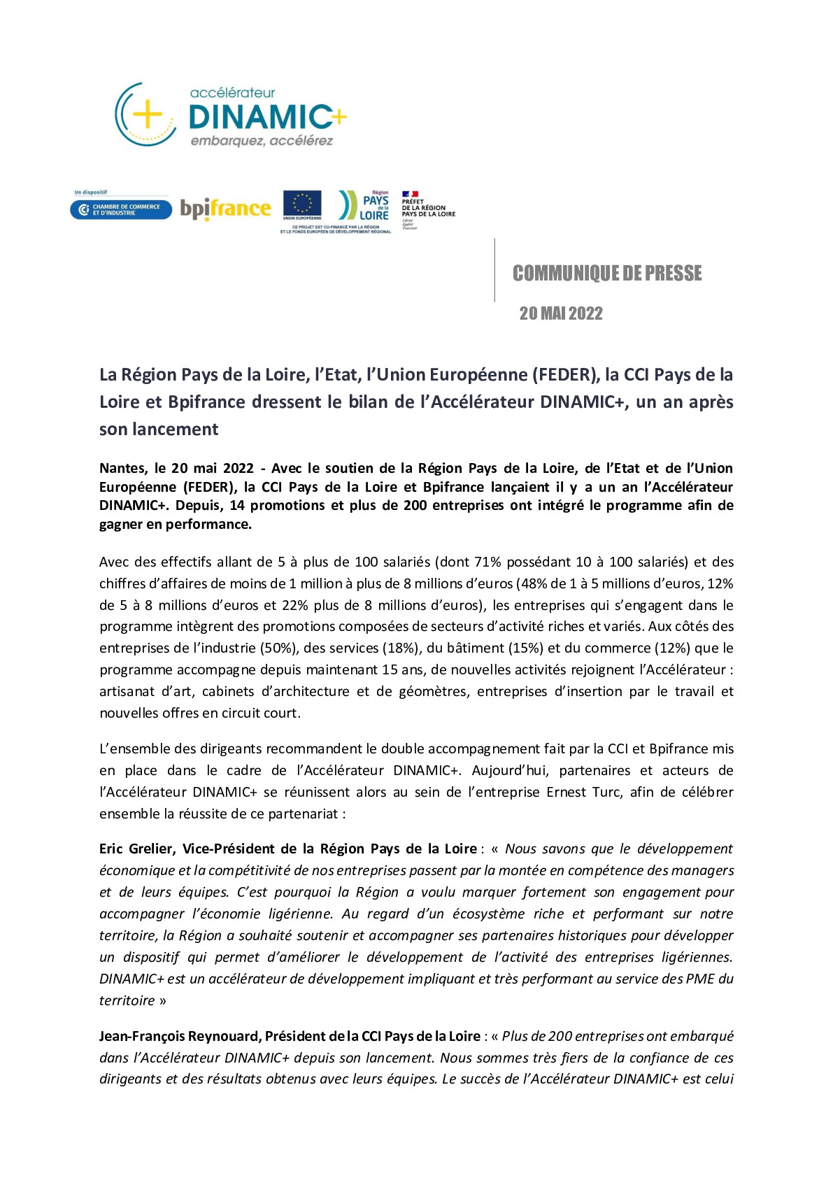 2022 05 20 – Communique presse Anniversaire Accelerateur DINAMIC-pdf