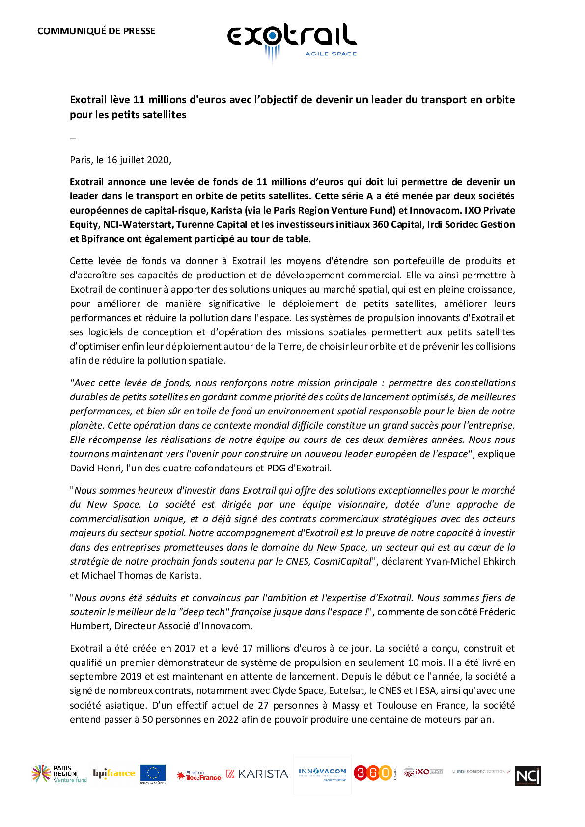 Exotrail Series A – VF VDEF-pdf