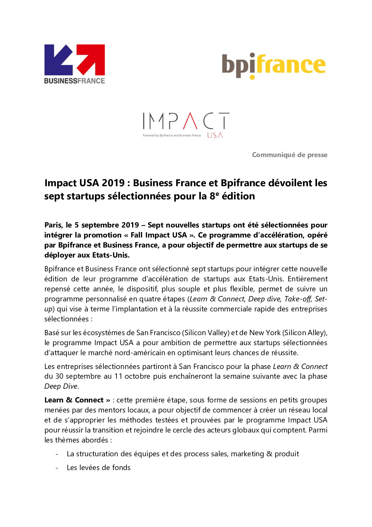2019 09 05 CP Bpifrance Business France – Impact USA-pdf