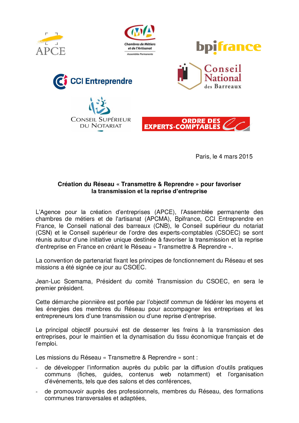 communiquedepressereseautransmettreetreprendre04032015-pdf