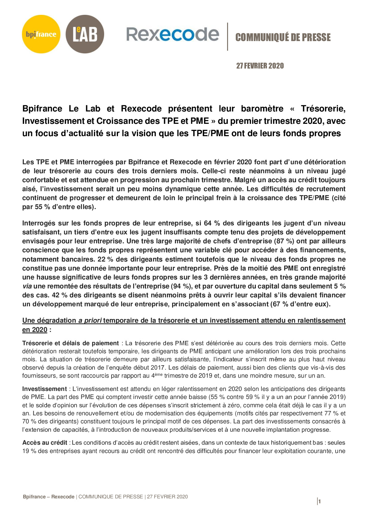 2020 02 27 – CP BarometrePMEBpifrance Le LabRexecode-pdf