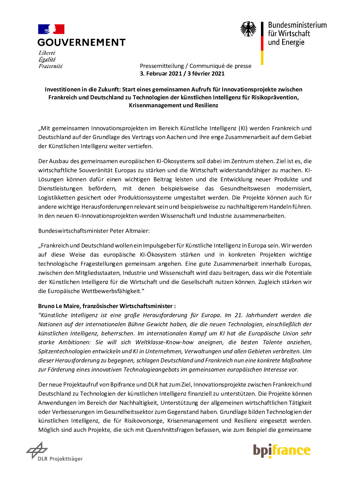 2021 02 03 – CP AAP IA France – Allemagne – DE-pdf