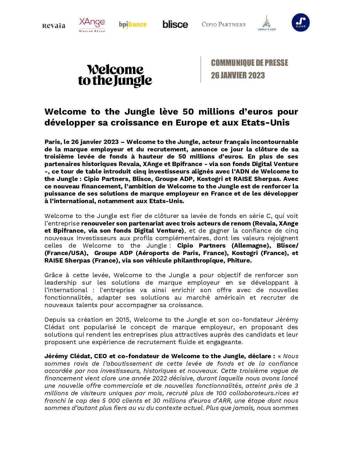 2023 01 26 – CP Levée de fonds Welcome to the Jungle-pdf
