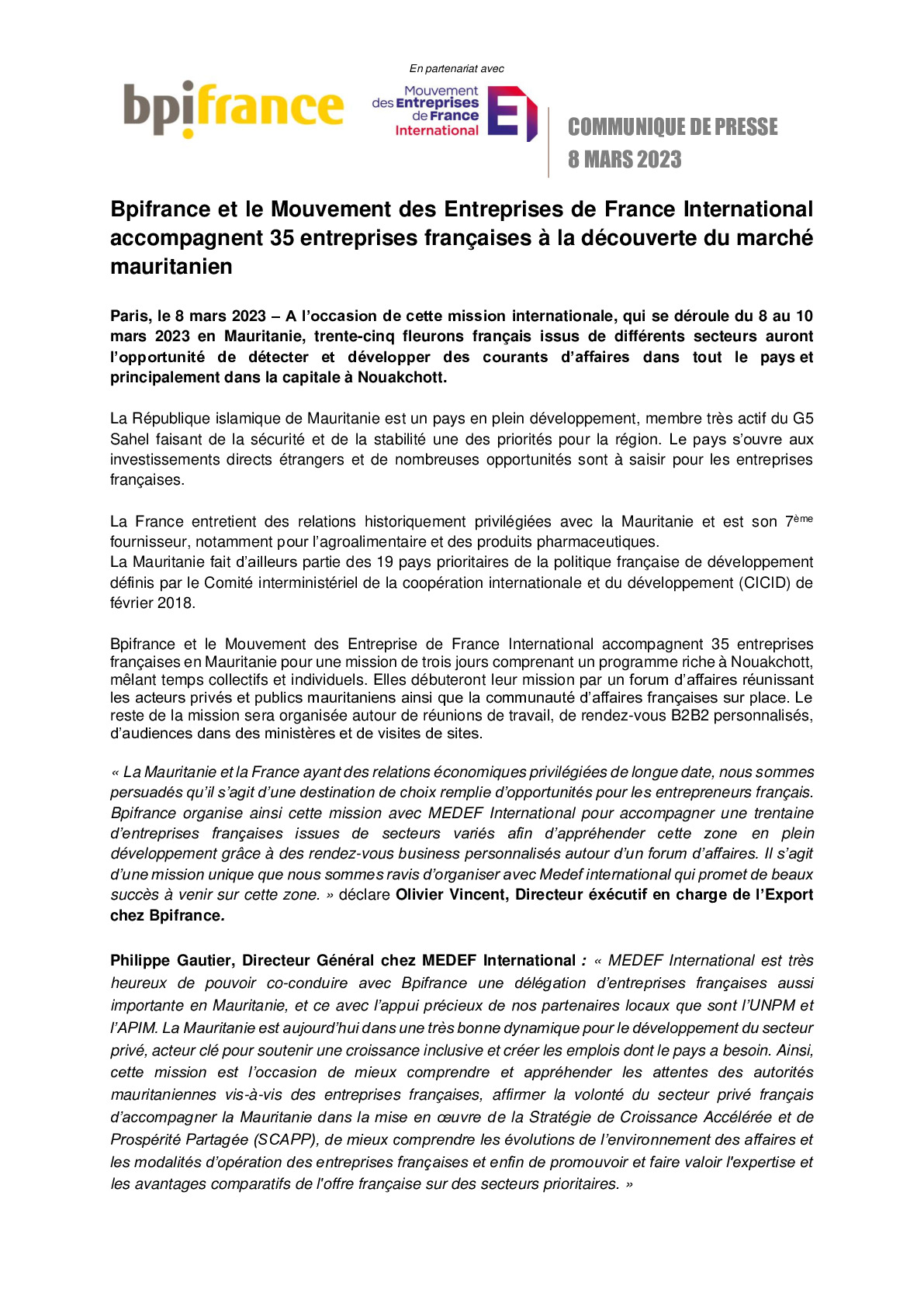 2023 03 08 – CP Bpifrance MEDEF International – Mission multi secteurs Mauritanie-pdf
