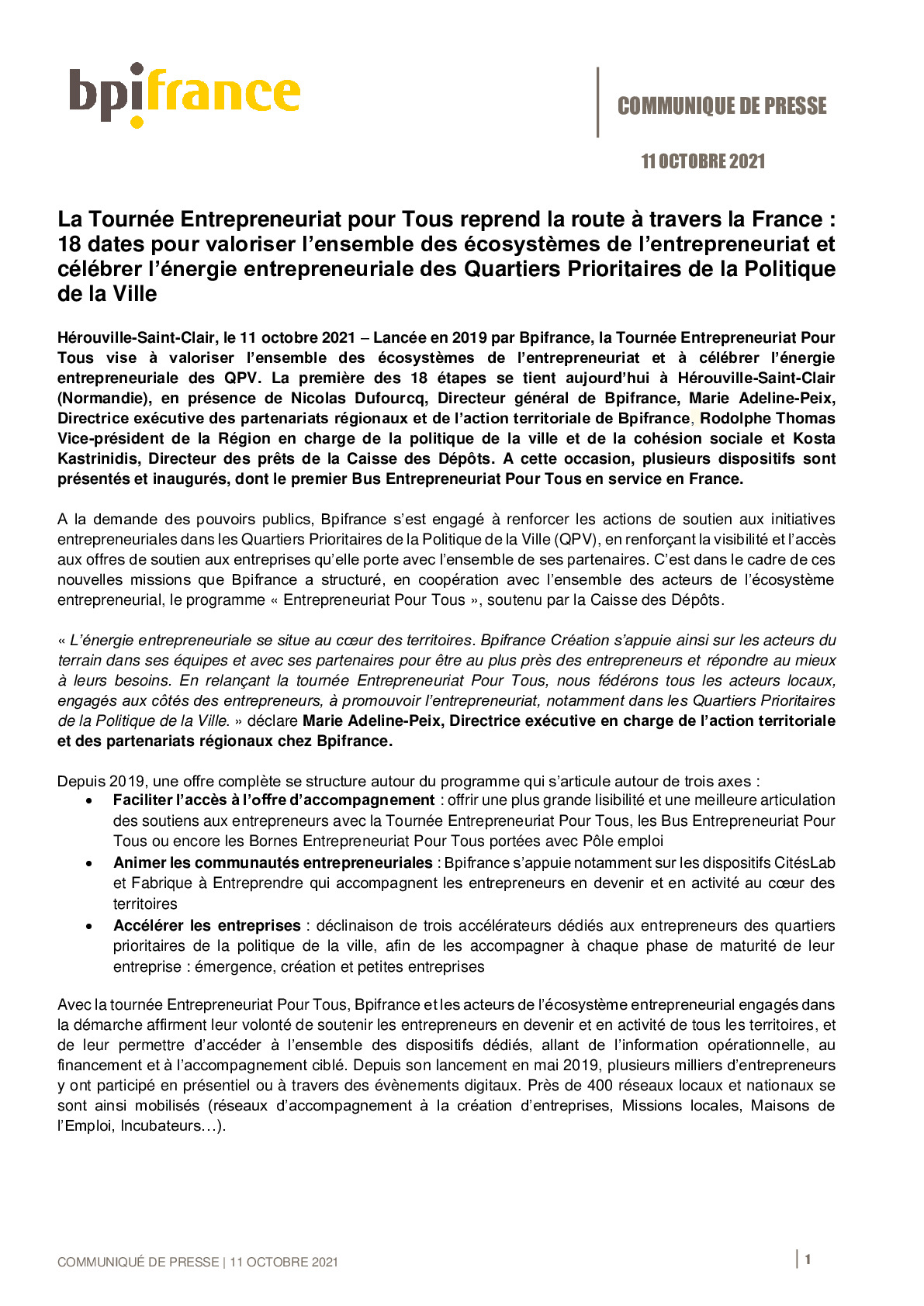 2021 10 11 – CP Tournee Entrepreneuriat pour tous a Herouville Saint Clair-pdf