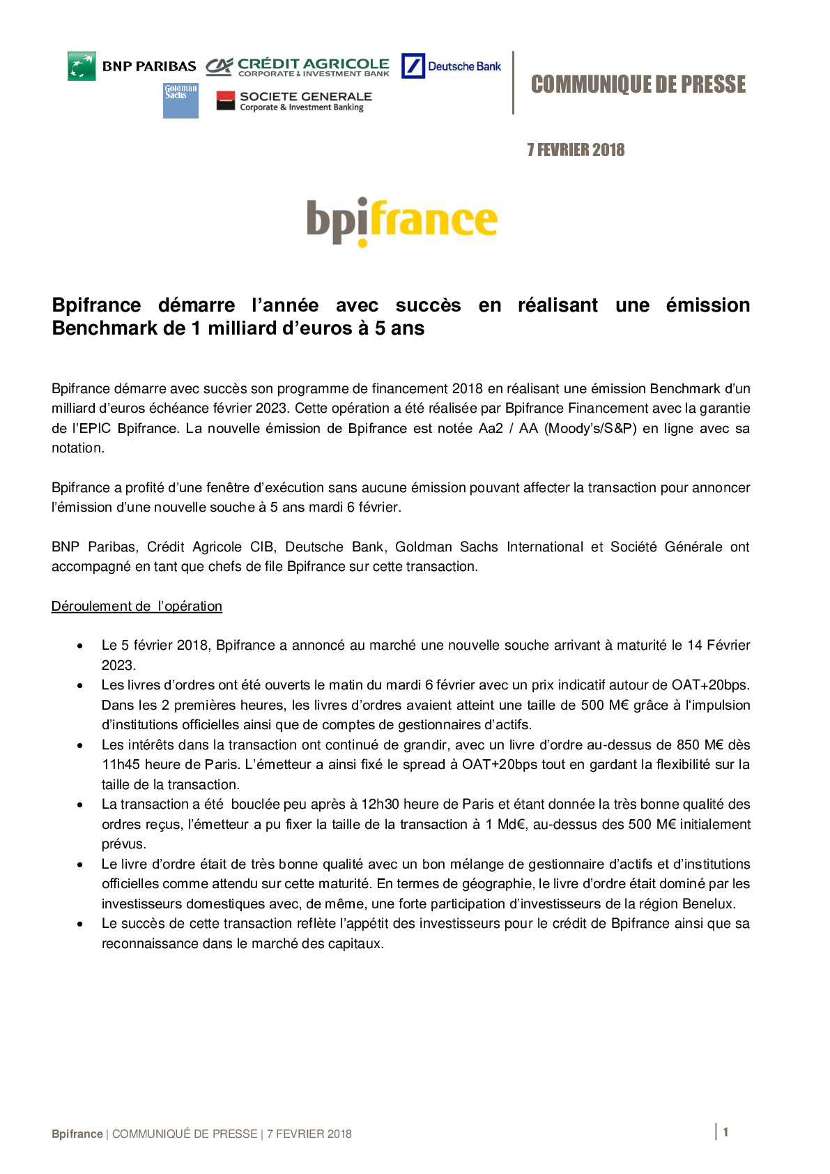 2018 02 07 – CP emission obligataire Bpifrance-pdf