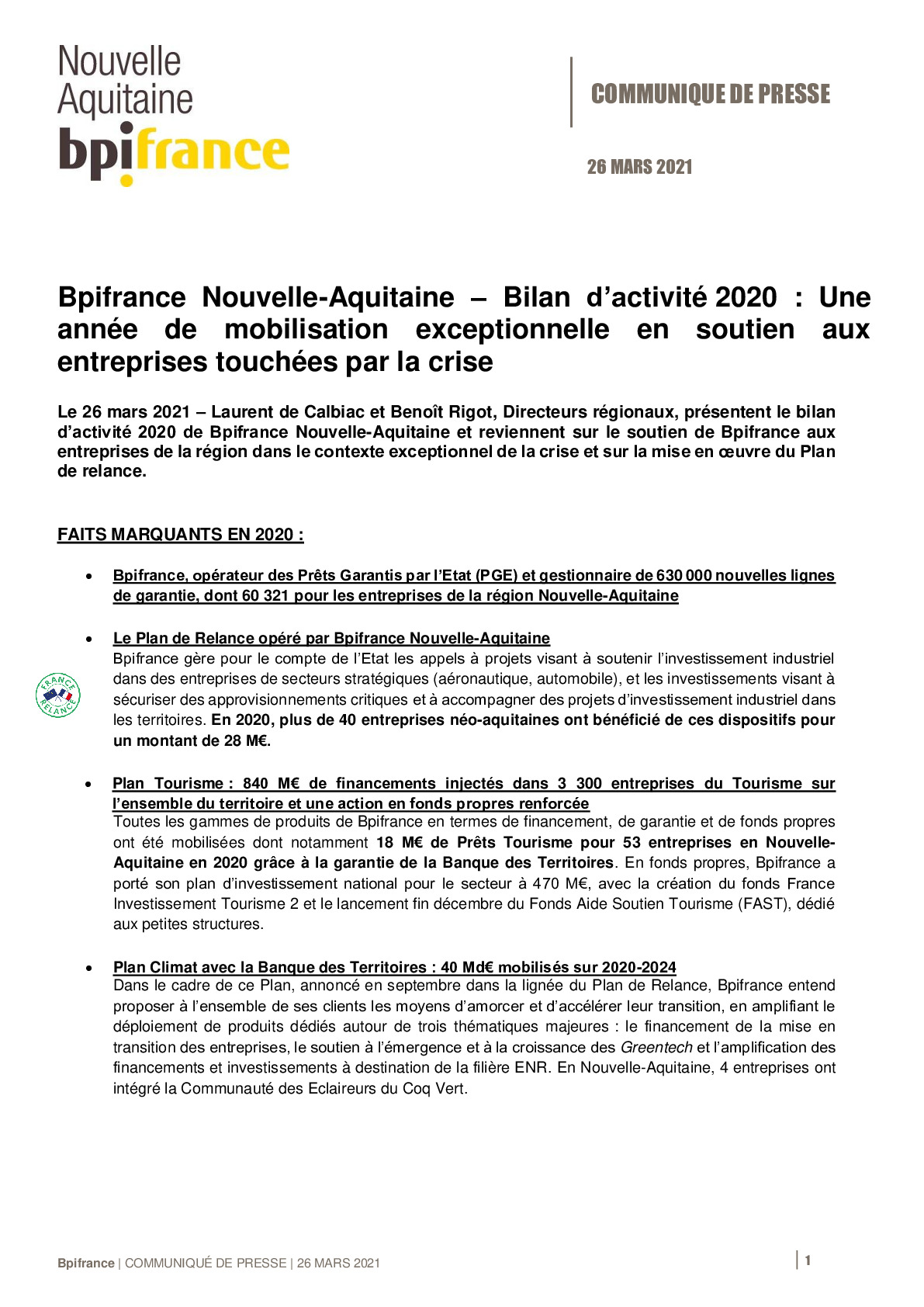 2021 03 26 – CP – Bilan dactivite 2020 Bpifrance Nouvelle-Aquitaine-pdf