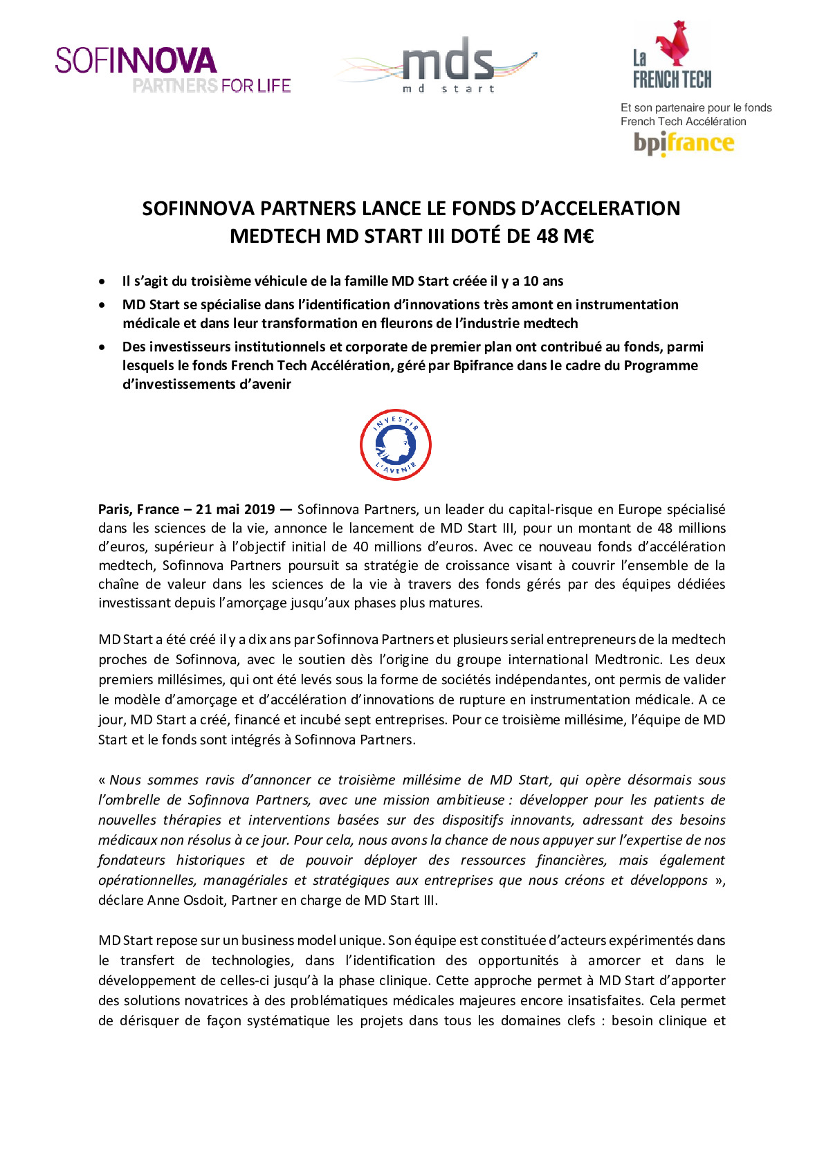2019 05 21 – Communique Presse – MD Start III-pdf