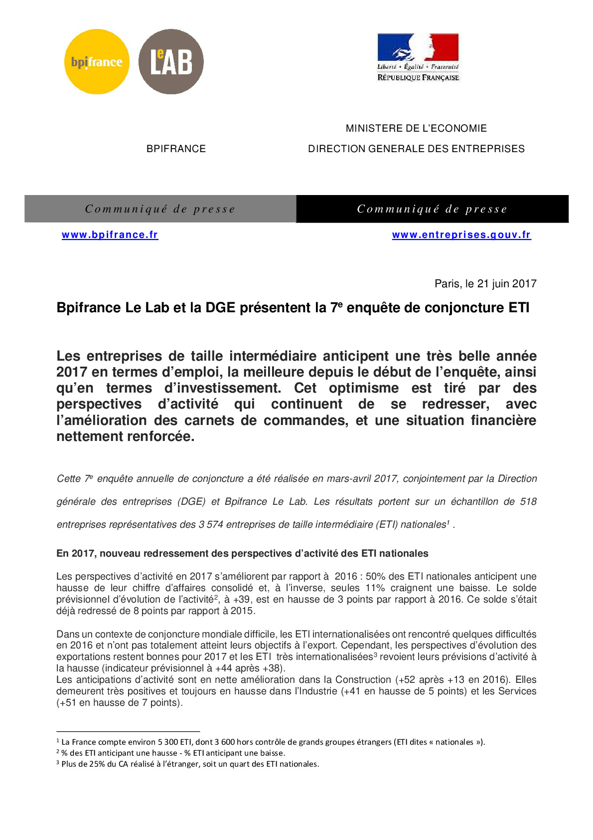2017 06 21 – CP Bpifrance – DGE – Enquête 2017 conjoncture ETI.pdf
