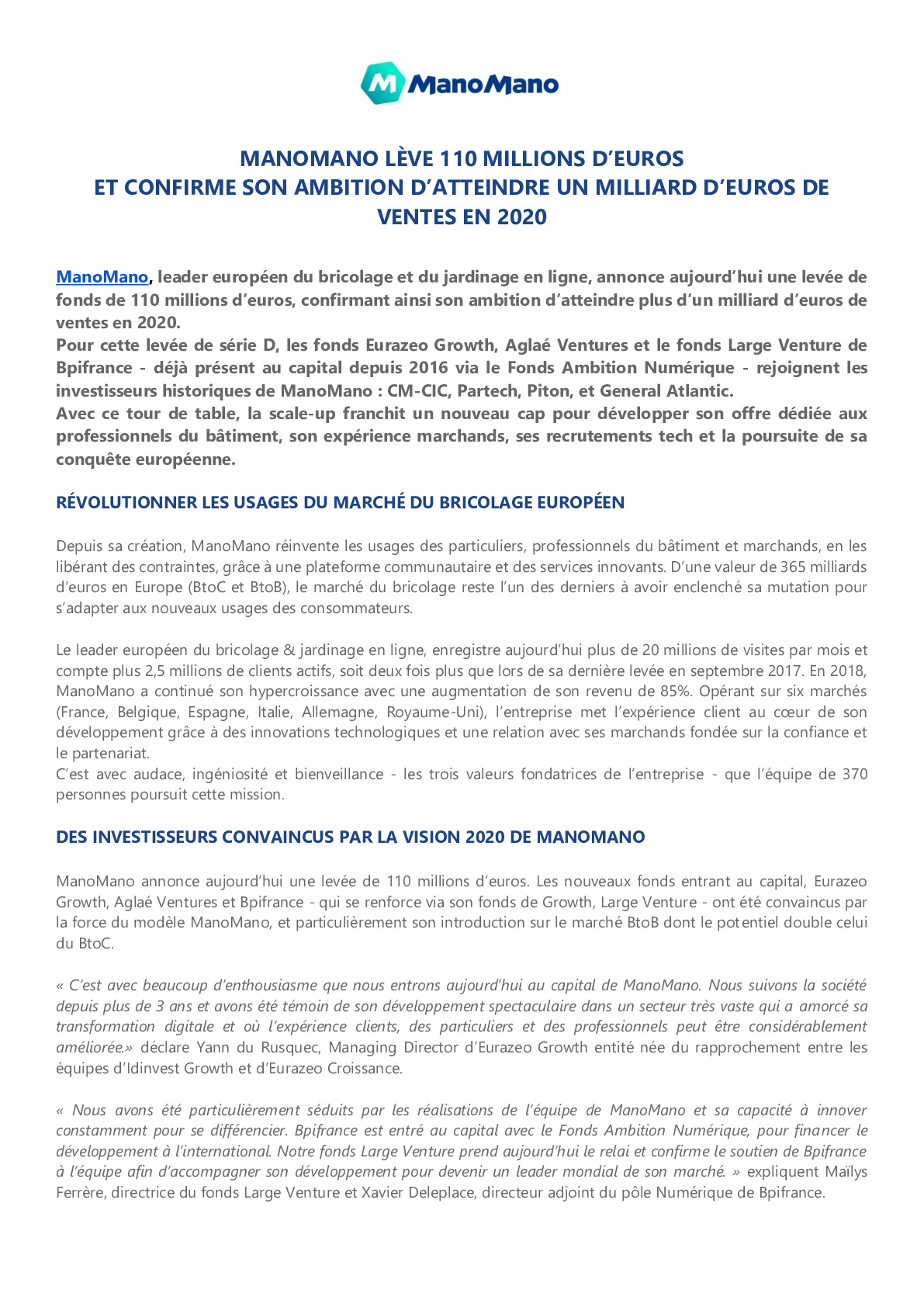 2019 04 02 – CP levee de fonds Mano Mano-pdf
